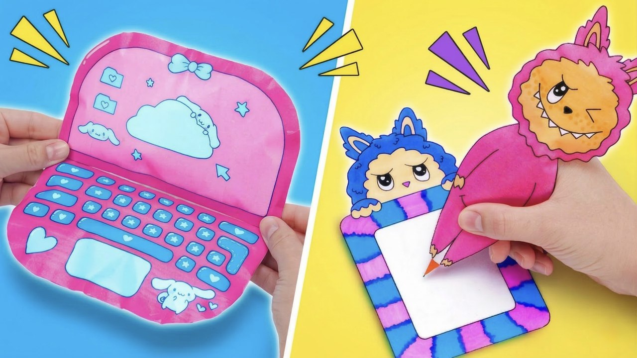 Des créations adorables : stylos squishy et tablette de dessin DIY