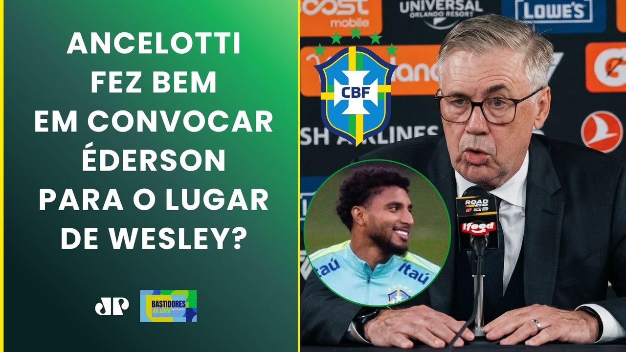 Ancelotti ACERTOU ao convocar Éderson? Marrocos pode CORTAR CRAQUE para a Copa! | BASTIDORES DA COPA