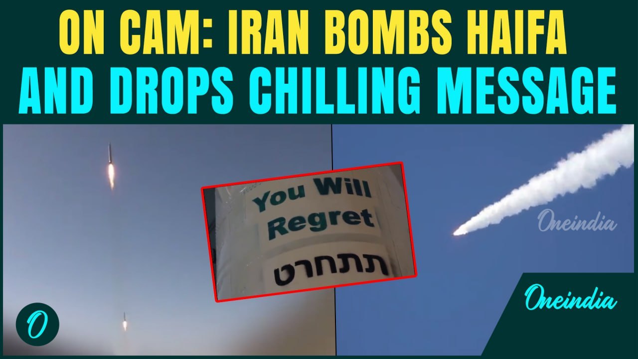 ‘YOU WILL REGRET’: Iran BURNS Haifa With CHILLING Message for Netanyahu