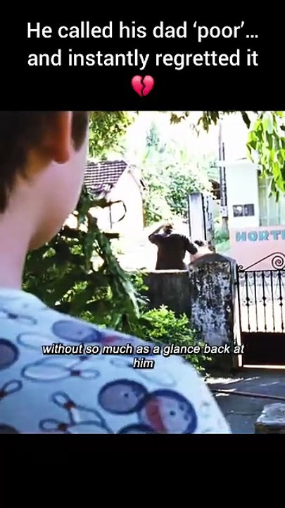 He called his dad ‘poor’… and instantly regretted it 💔