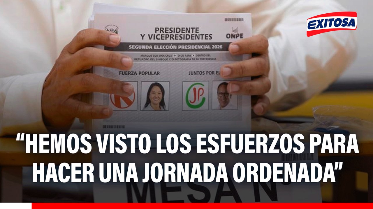 Organismos electorales hicieron el esfuerzo de realizar una elección ordenada, según Omar Awapara