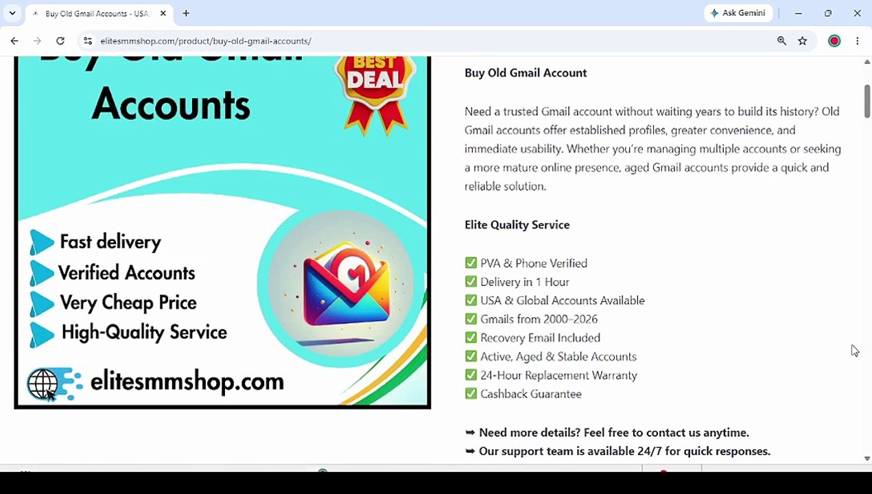 Buy Old Gmail Accounts: A Complete Educational Guide