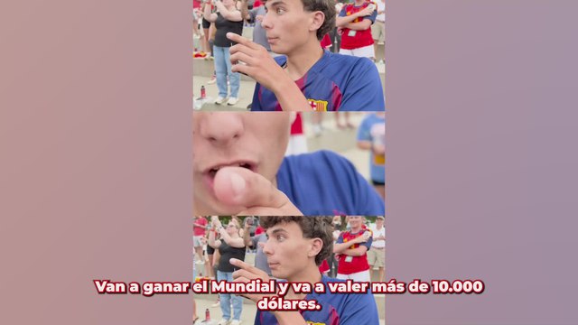 Locura con un cromo de Lamine Yamal