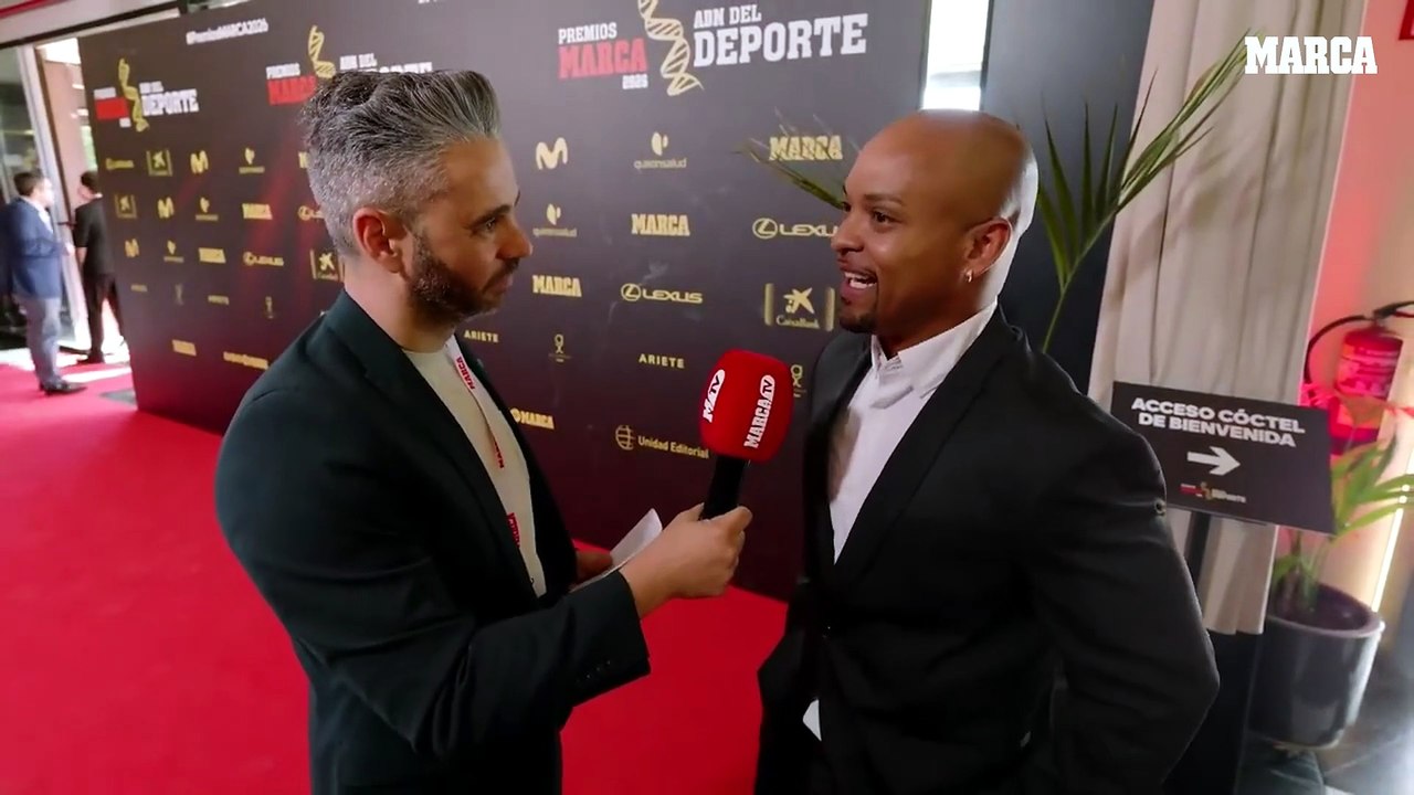 Entrevista Rayderley Zapata en los Premios MARCA ADN DEL DEPORTE