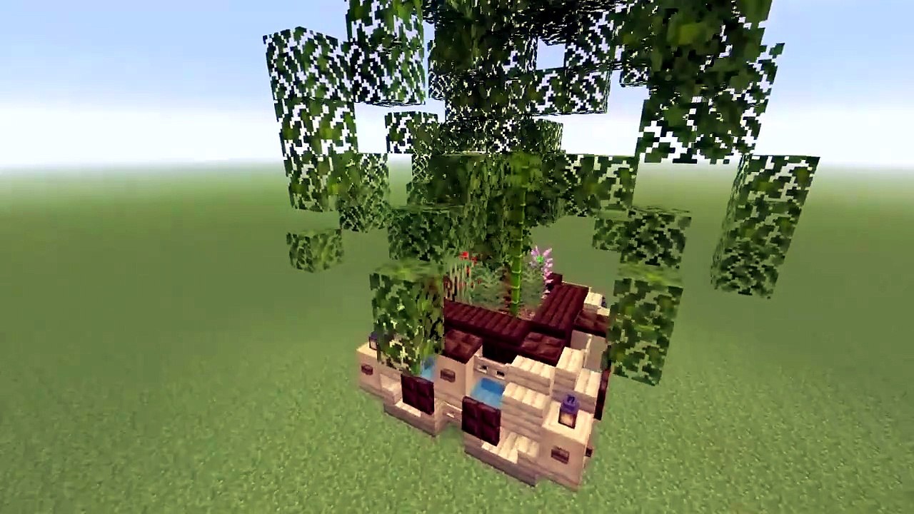 Comment faire un BAC À FLEURS GÉANT sur MINECRAFT ?  #36
