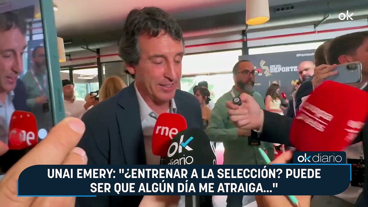 Unai Emery: "¿Entrenar a la Selección? Puede ser que algún día me atraiga..."