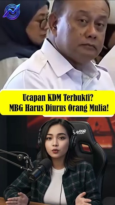 Ucapan KDM Terbukti? MBG Harus Diurus Orang Mulia!💥Netizen Salfok pada Gestur Dadan