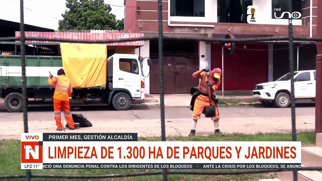 SE HA BACHEADO 4.500 M2 DE PAVIMENTO