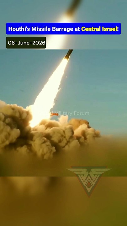 Houthi Forces unleashes Missile Salvo at Tel Aviv