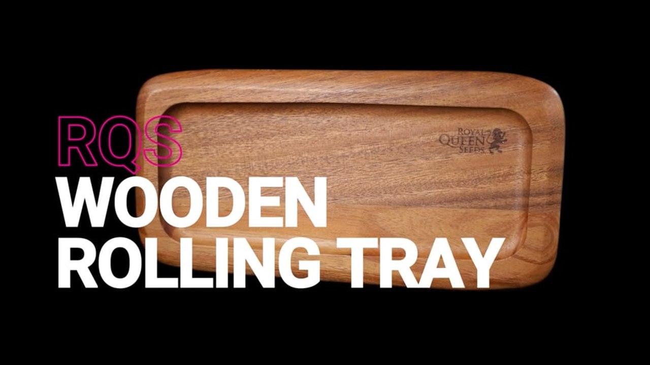 RQS Wooden Rolling Tray