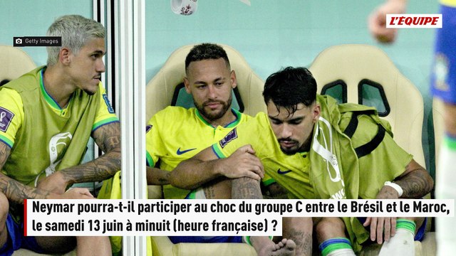 La blessure de Neymar connaît « une bonne évolution » selon la Fédération brésilienne - Foot - Coupe du monde - Brésil