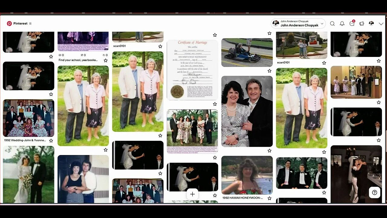 Chopyak Family Memories video