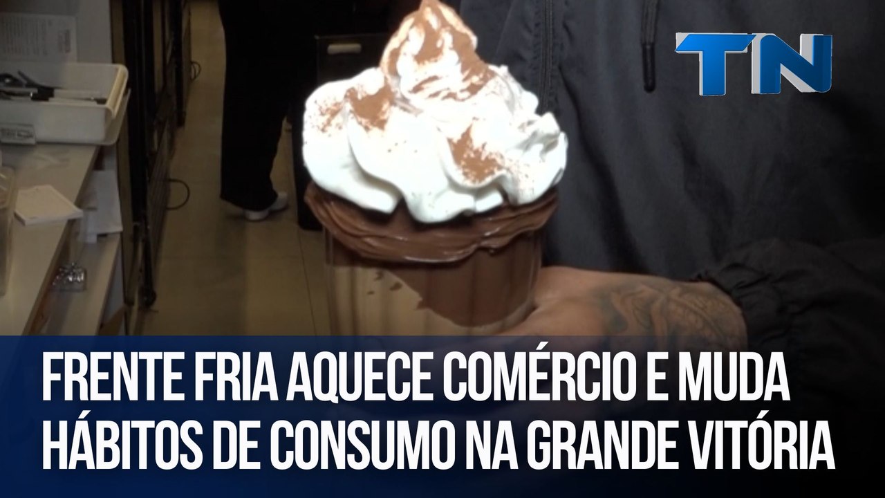 Frente fria aquece comércio e muda hábitos de consumo na Grande Vitória