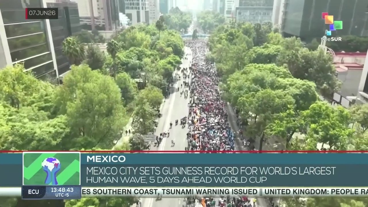 Mexico City sets Guinness record for World’s La...