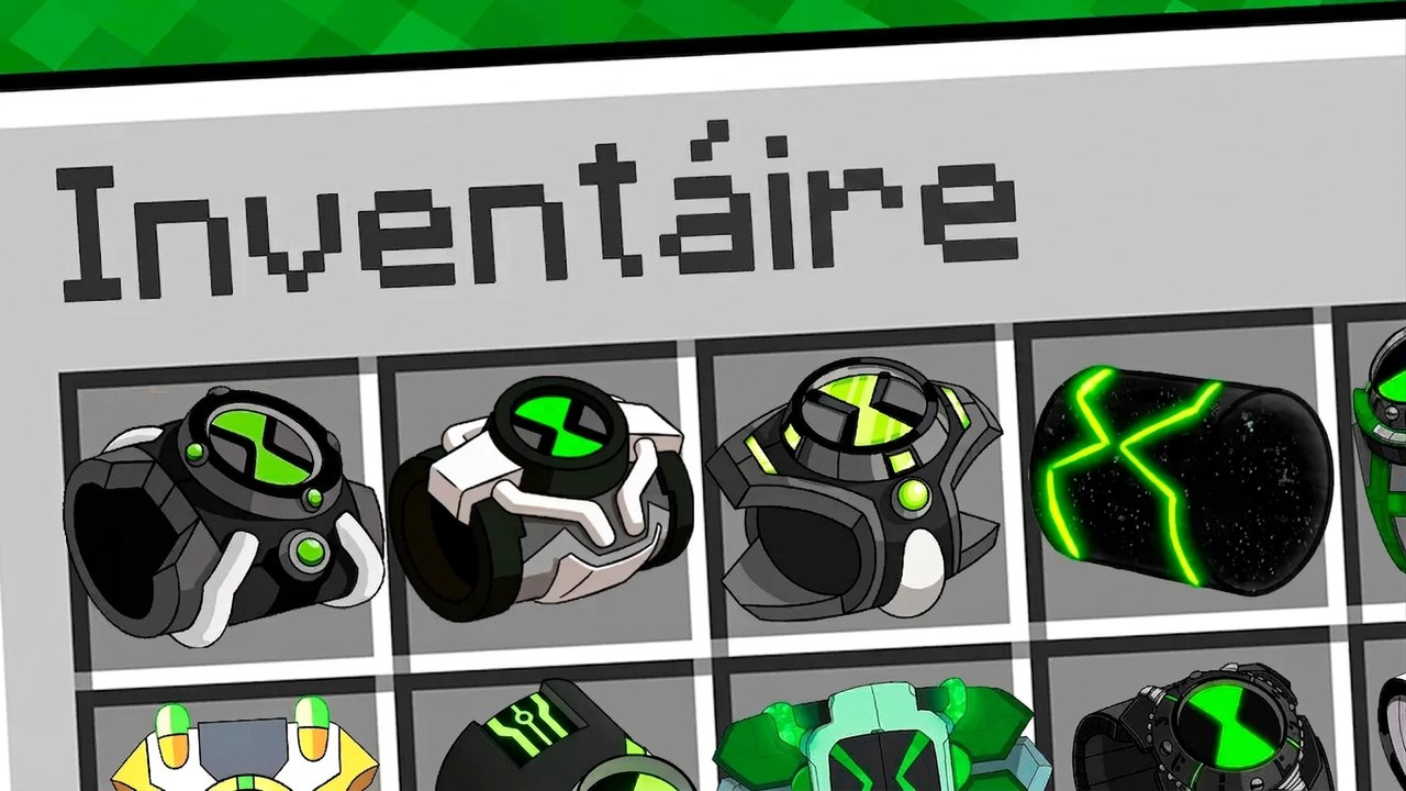 J'ai recréé tous les Omnitrix qu'Azmuth a cachés à Ben dans le dessin animé