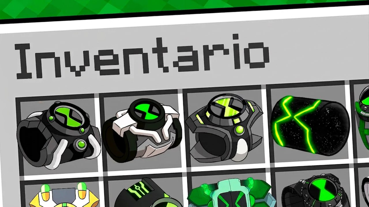 Recreé todos los Omnitrix que Azmuth le ocultó a Ben en la caricatura