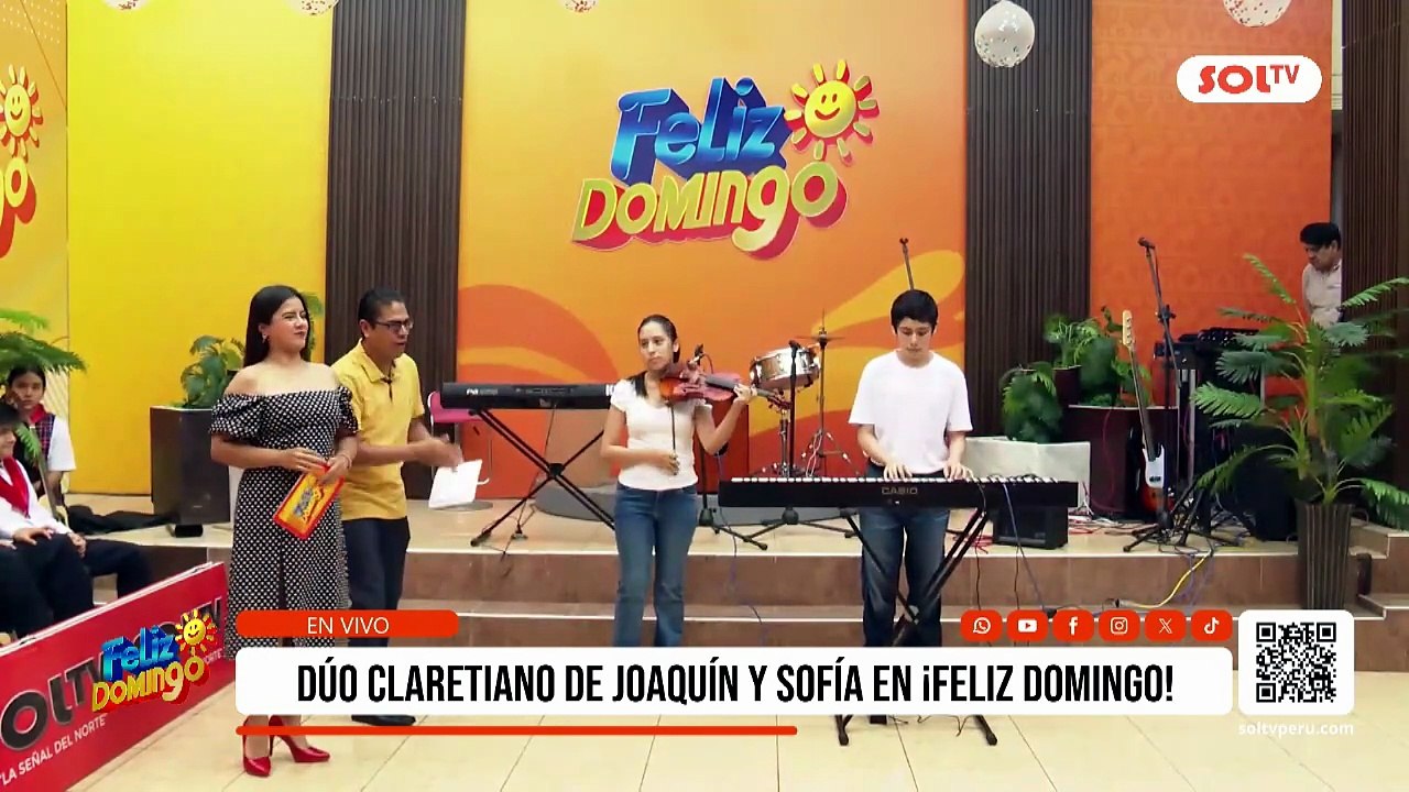 Dúo Claretiano sorprende con brillante presentación instrumental
