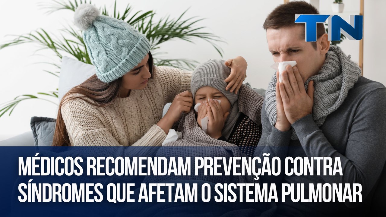 Médicos recomendam prevenção contra síndromes que afetam o sistema pulmonar