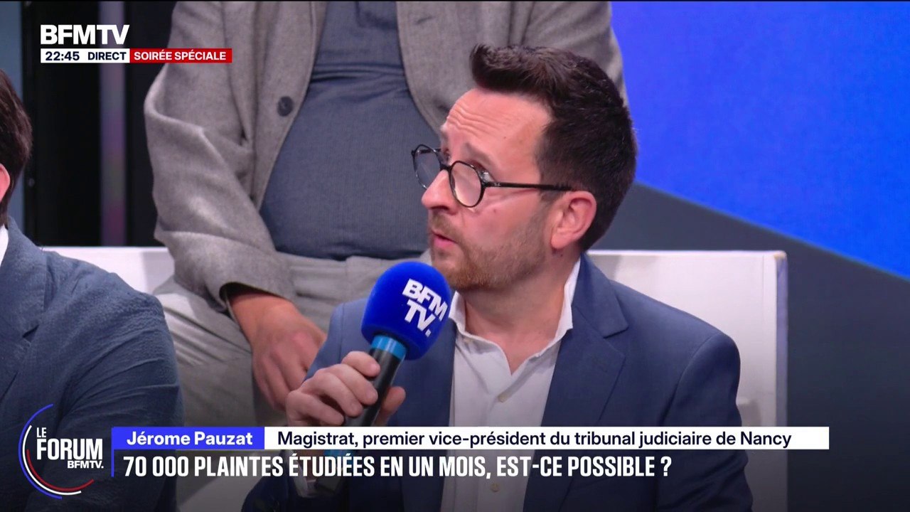 FORUM BFMTV - Lyhanna: "Il faut que les citoyens comprennent qu'il va y avoir une rupture au sein de la justice entre le ministère et le terrain", analyse Jérôme Pauzat, magistrat