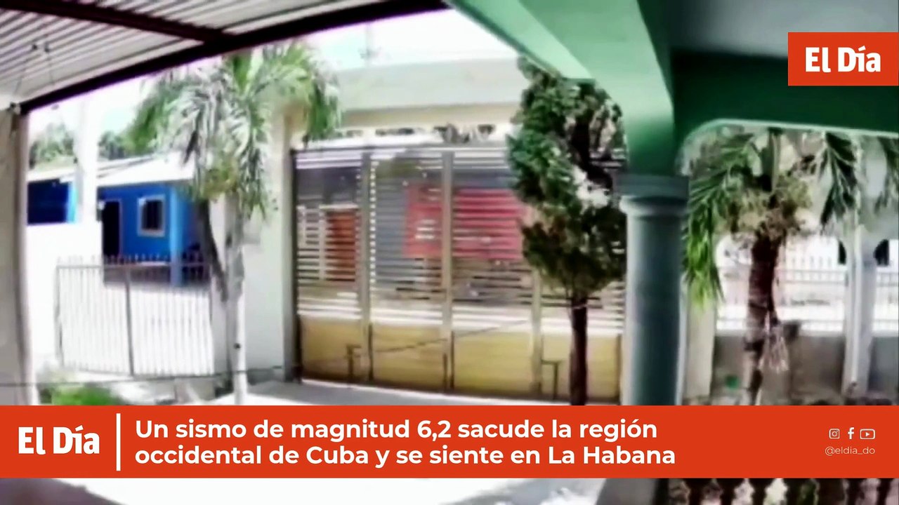 Un sismo de magnitud 6,2 sacude la región occidental de Cuba y se siente en La Habana
