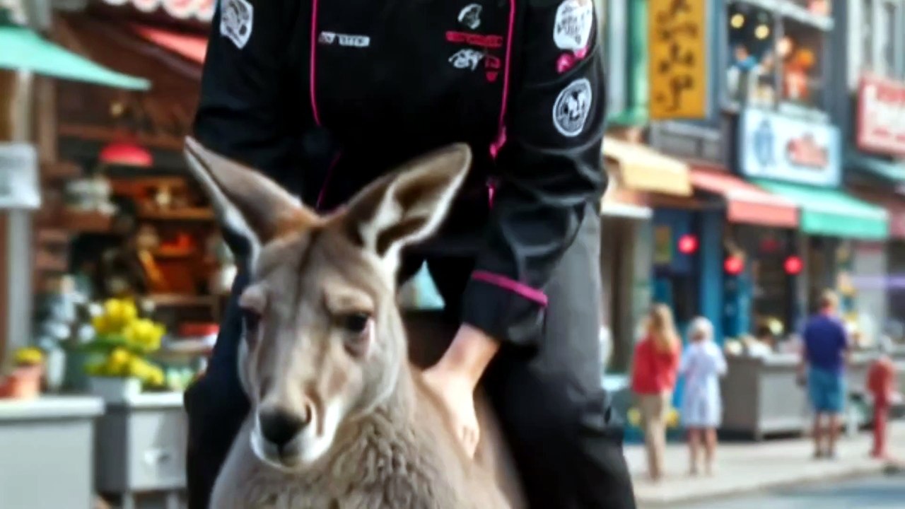 The Underdog Chef Rides a Kangaroo