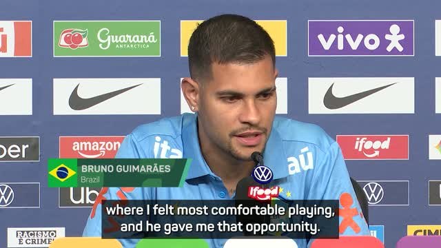 Guimaraes grateful for Ancelotti's confidence in him for Brazil