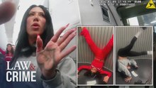 Modelos de OnlyFans hacen splits y yoga en un desmadre en el aeropuerto tras beber de más