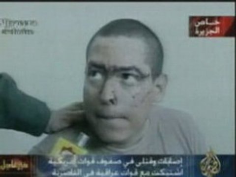 War-Faces of Death - Al Jazeera tv Iraq war american US POW
