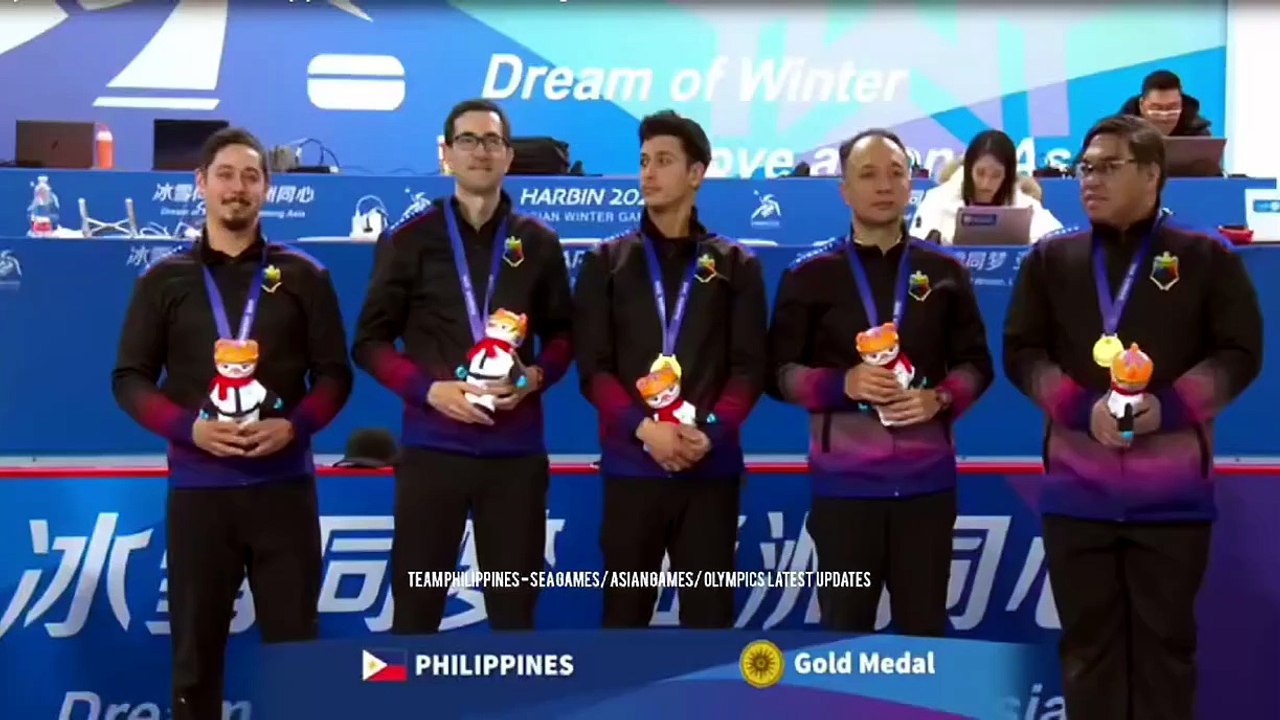 Philippines 🇵🇭 WIN its first ever Gold Medal in Asian Winter Games