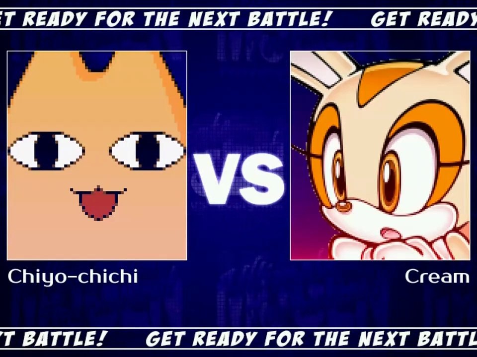 Chiyo-chichi vs. Cream the Rabbit