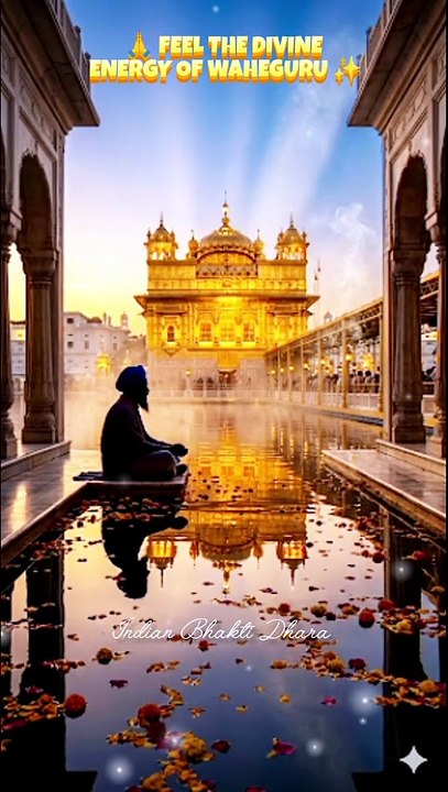 ✨ Waheguru di mehar hamesha tuhade naal rahe 🙏🌙 Bas ik simran te dil nu sukoon mil janda hai 🕊️💛
