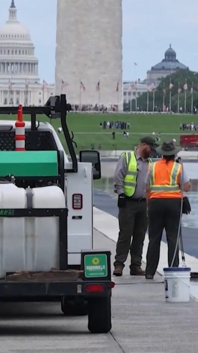 Work continues on reflecting pool for America’s 250th