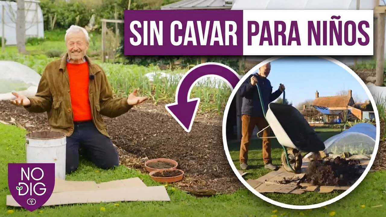 Jardinería sin cavar para niños: descubre el secreto de cultivar plantas de forma divertida