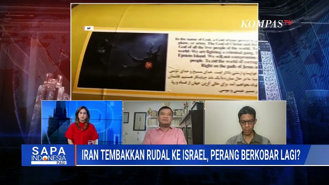 [FULL] Pengamat dan Dosen Ketahanan UI Bahas Gejolak Rudal Iran Serang Israel, Perang Kian Memuncak?