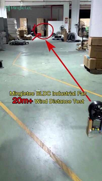 Mingletec BLDC Large Airflow Industrial Fan #mingletec#bldc#industrialfan#autoswing#energysaving