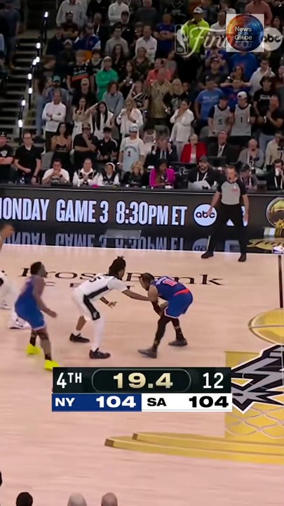 Spurs vs Knicks Game 3 FINAL: MSG Erupts as Knicks Take 3-0 Lead 🔥🏀