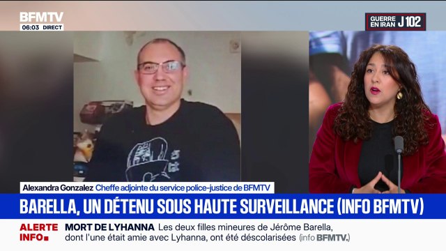 Affaire Lyhanna: Jérôme Barella devrait être placé à l'isolement sans contact avec d'autres détenus