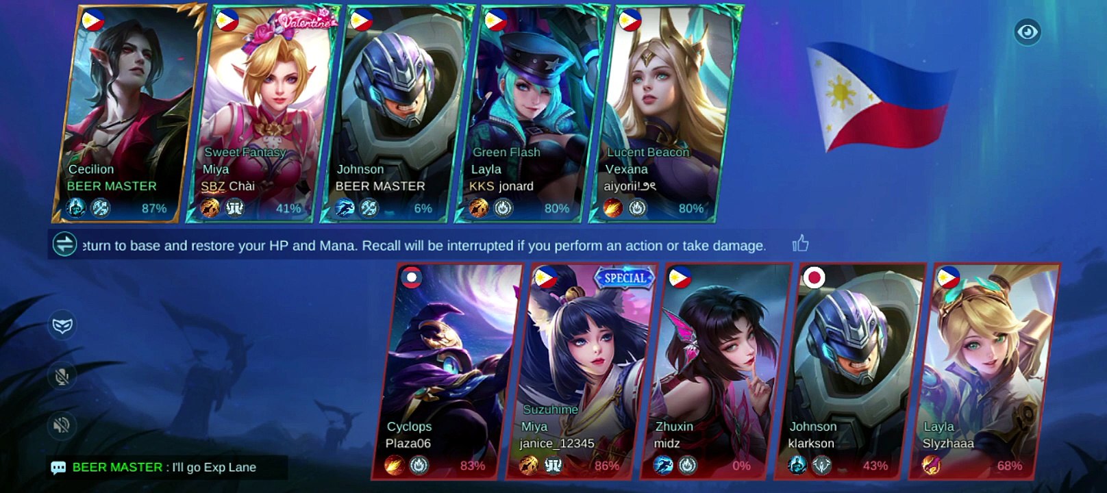 MOBILE LEGENDS ( CECILION )