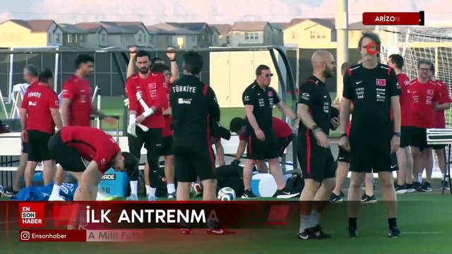 A Milli Futbol Takımı, Arizona'daki ilk antrenmanını taraftara açık yaptı