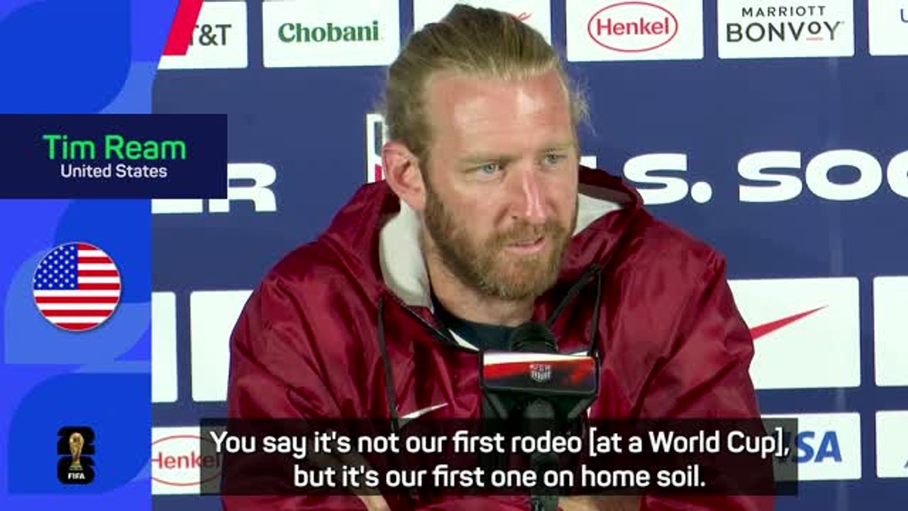 USA must 'enjoy' pressure of a home World Cup - Ream