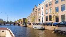 Haarlem Netherlands Canal Cruise and Historic Views 4K 60fps