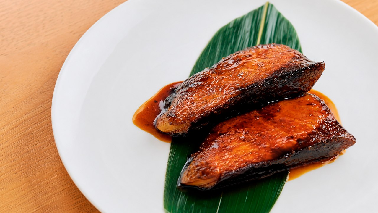 Perfect Buri Teriyaki With Glossy Sauce 🐟
