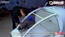 Man Builds Amazing Full-Size HELICOPTER