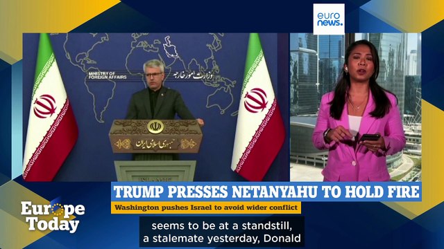 Europe Today: Former Italian PM Letta on Euronews as Iran halts attacks on Israel