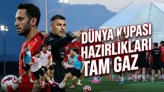 A Milli Futbol Takımı, Arizona'daki ilk antrenmanını taraftara açık yaptı