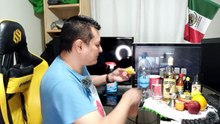 Abriendo una botella de #Tequila cabrito reposado con limon eureka y sal de gusano de maguey epico