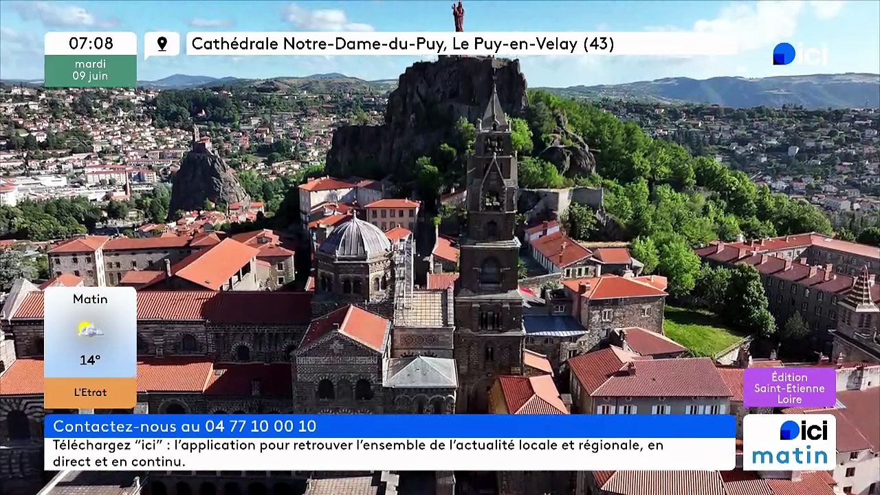 09/06/2026 - ici matin par ici Saint-Étienne Loire en vidéo
