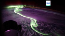 Astronauta NASA filmuje południową zorzę polarną z pokładu kapsuły SpaceX Dragon