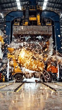 Hydraulic Press Crushes a Truck 🚛💥 Extreme Crushing Test