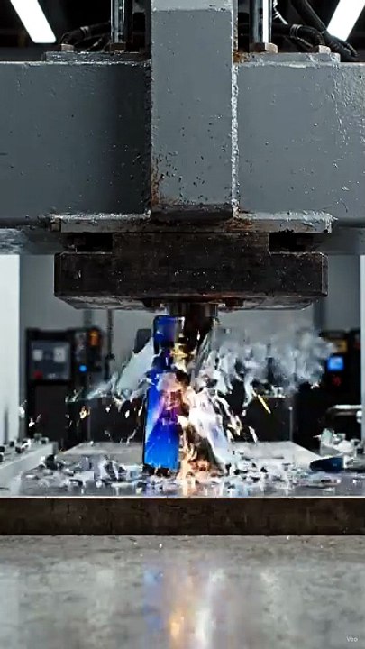 Hydraulic Press Crushing a Smartphone 📱💥 Extreme Pressure Test